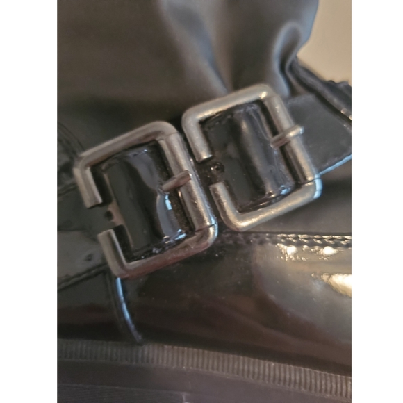 Lauren Black Totes lined rain winter boots sz 9 med womens - Picture 3 of 8